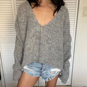 Free People V Neck Sweater